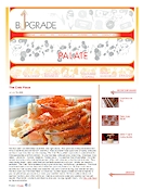 B*Upgrade feature on The Crab Place